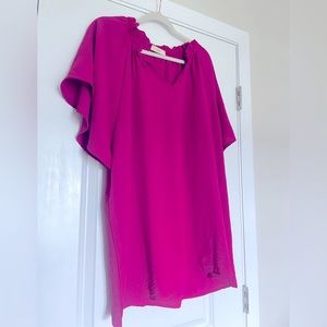 Brand new fuchsia blouse